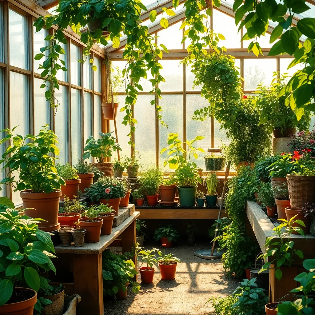Ideal Plants for Greenhouse Growth