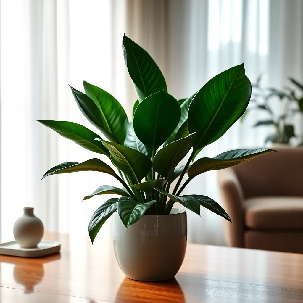 ZZ Plant (Drought-Resilient Marvel)