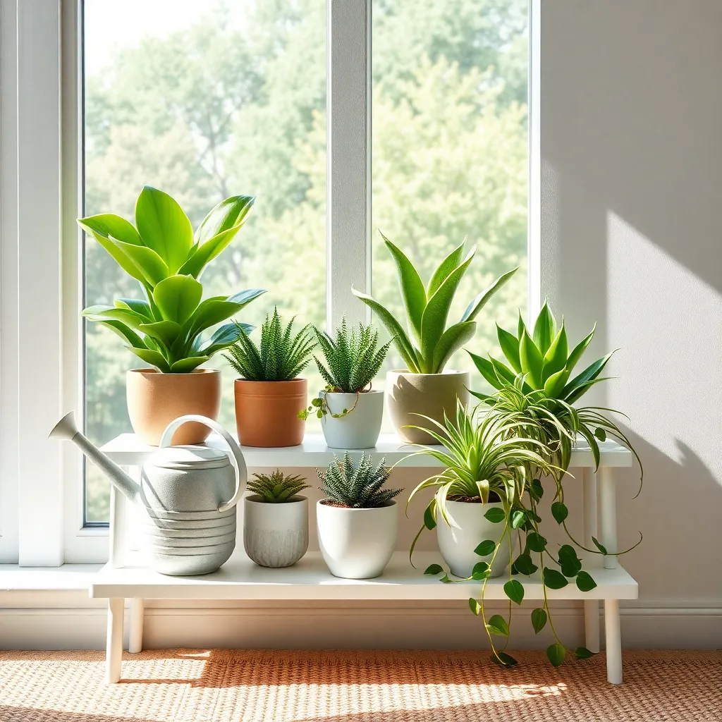Minimal Watering Plant Options