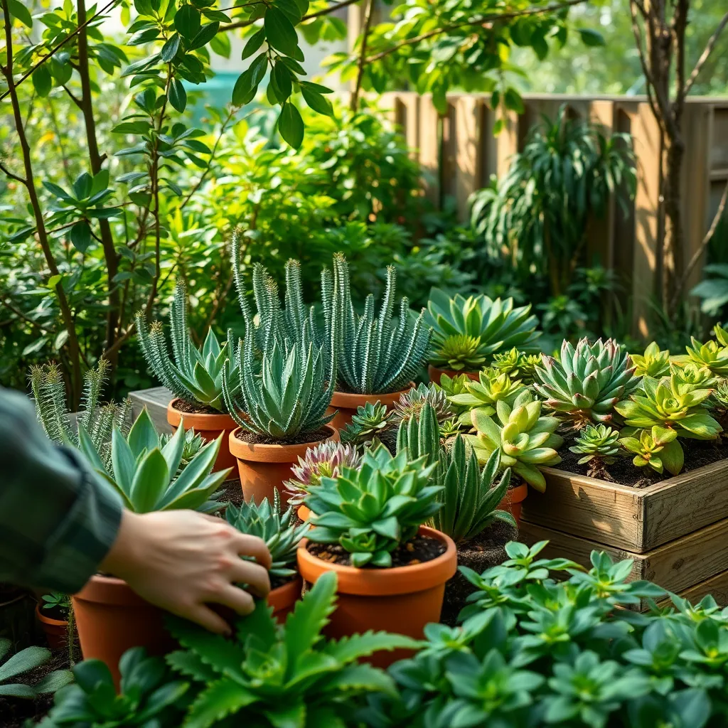 Care Tips for Shaded Succulents