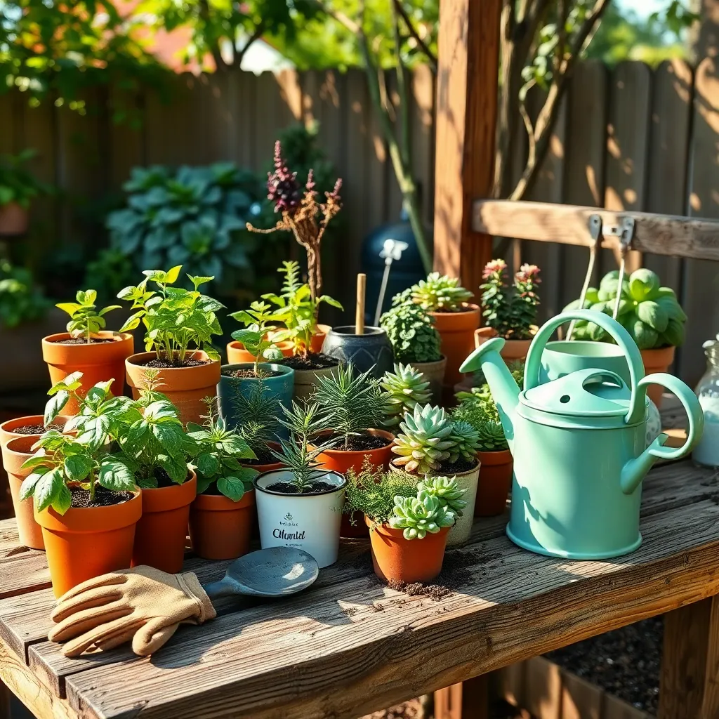 Gather Essential Gardening Supplies