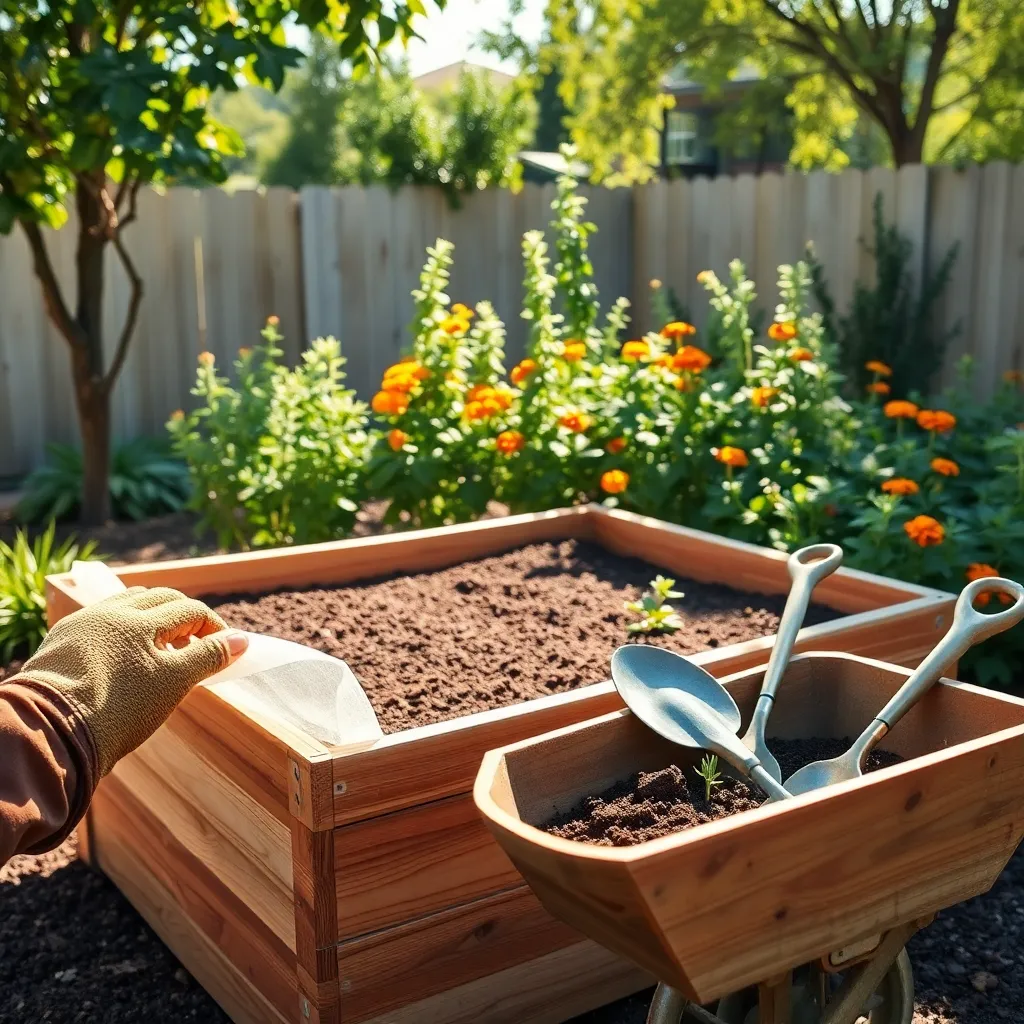 Build a Sturdy Raised Bed Frame