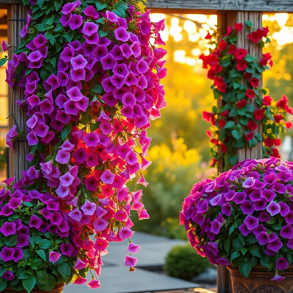 Petunia 'Wave' (Petunia × hybrida)
