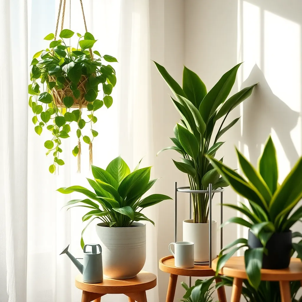 Caring for Air-Cleaning Plants