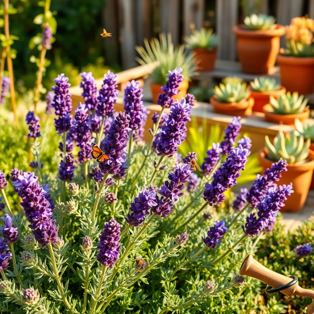 Drought-Resistant Lavender (Aromatic and Hardy)