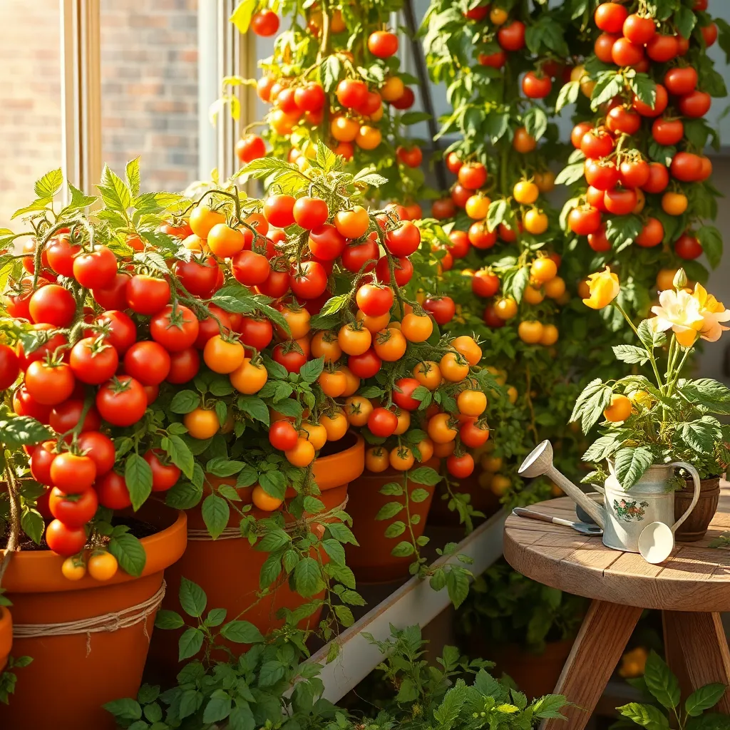 Dwarf Tomato Varieties (Compact and Productive)