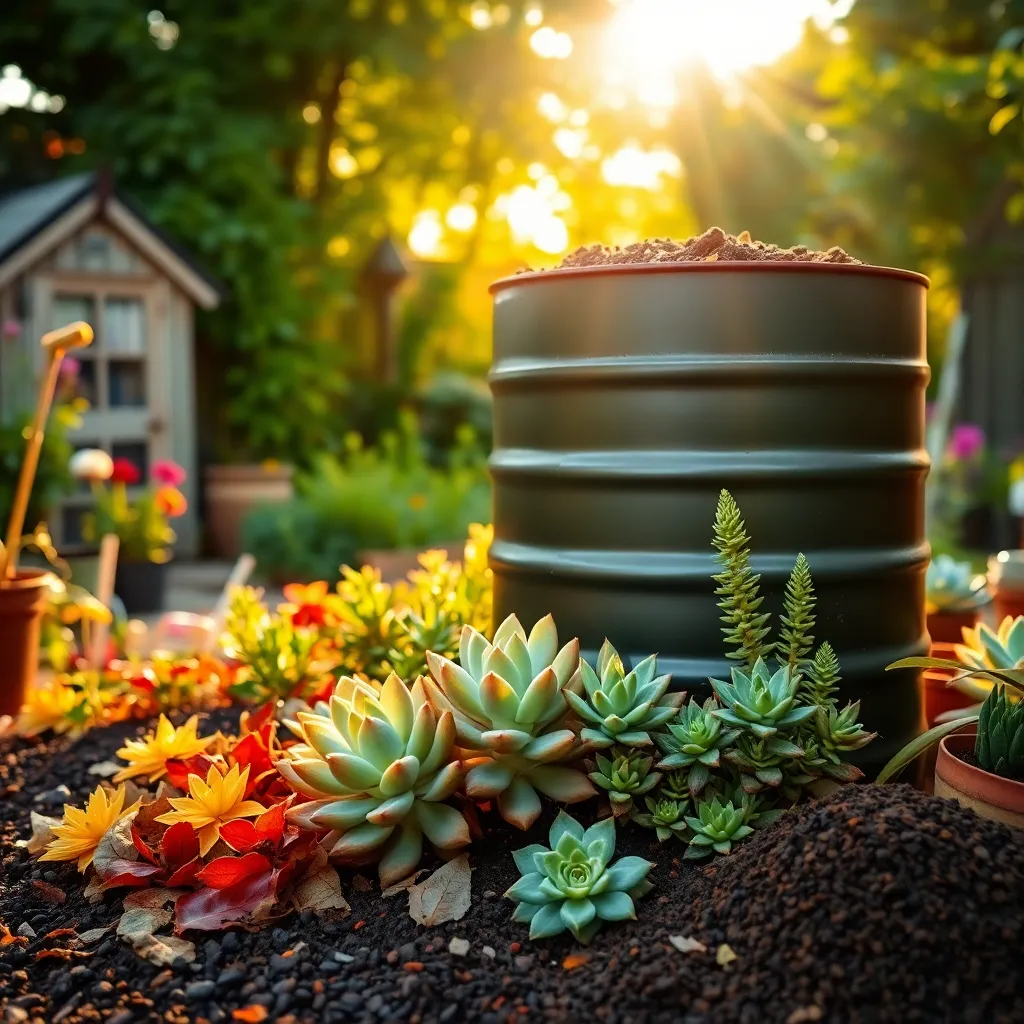 Compost Tumbler (Efficient Decomposition Process)