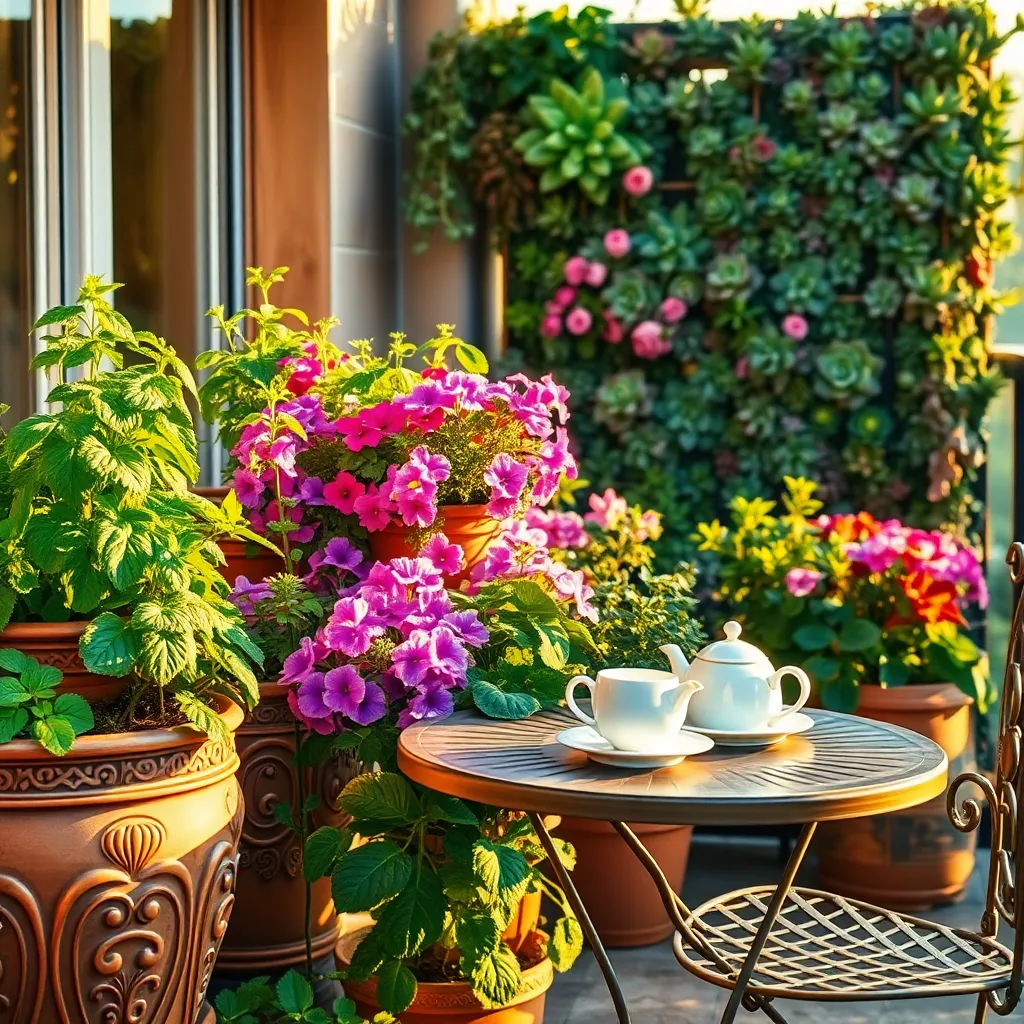 Select Suitable Container Plants