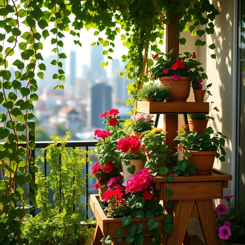 Incorporate Multi-Tiered Plant Stands