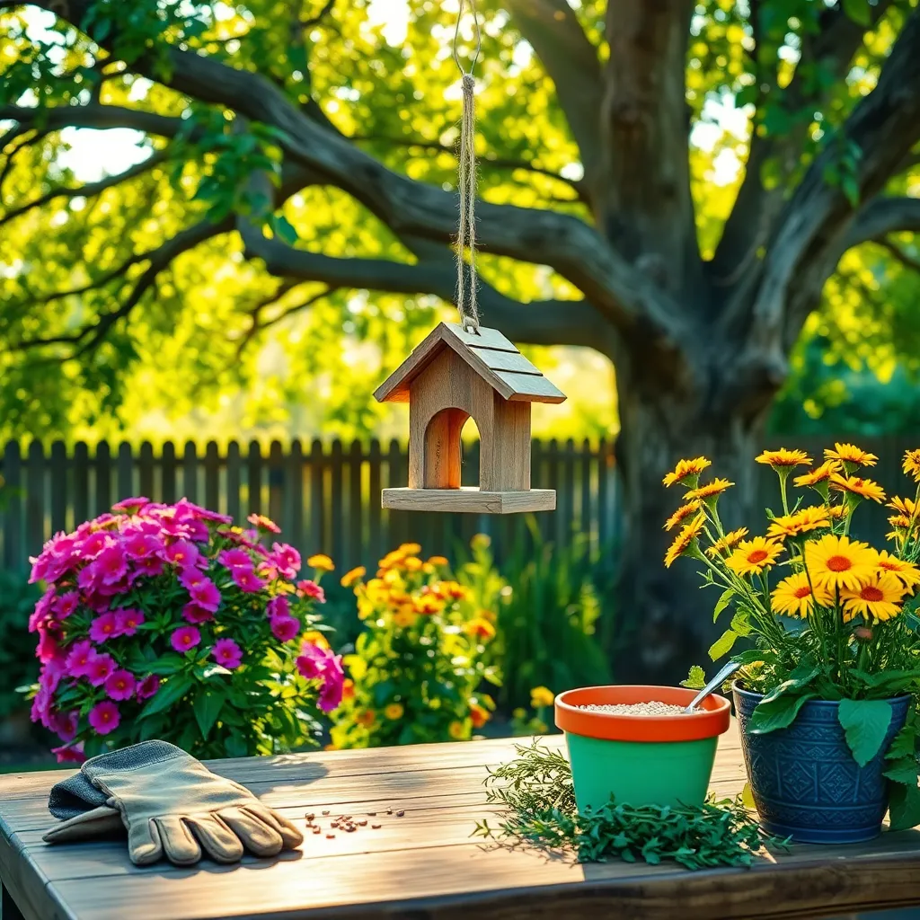 Creating a DIY Bird Feeder