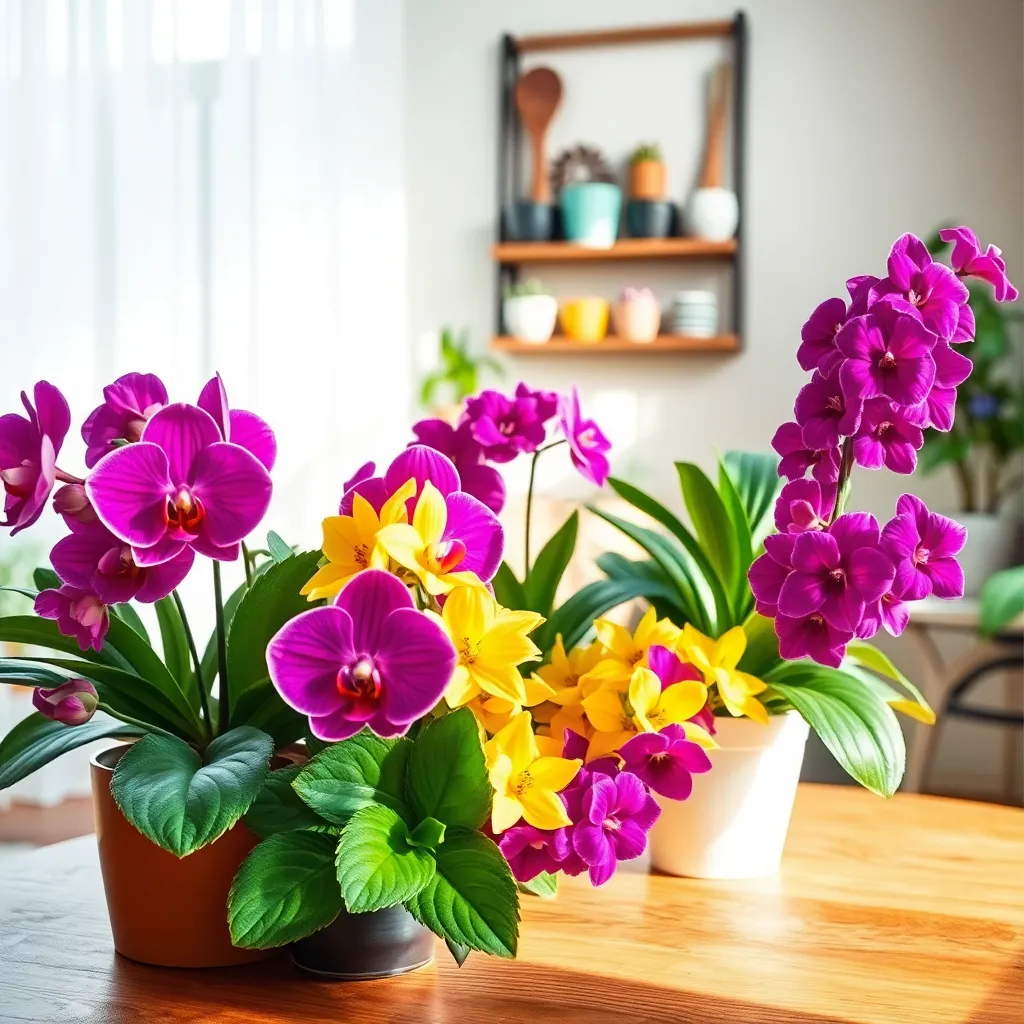 Choosing Vibrant Indoor Blossoms