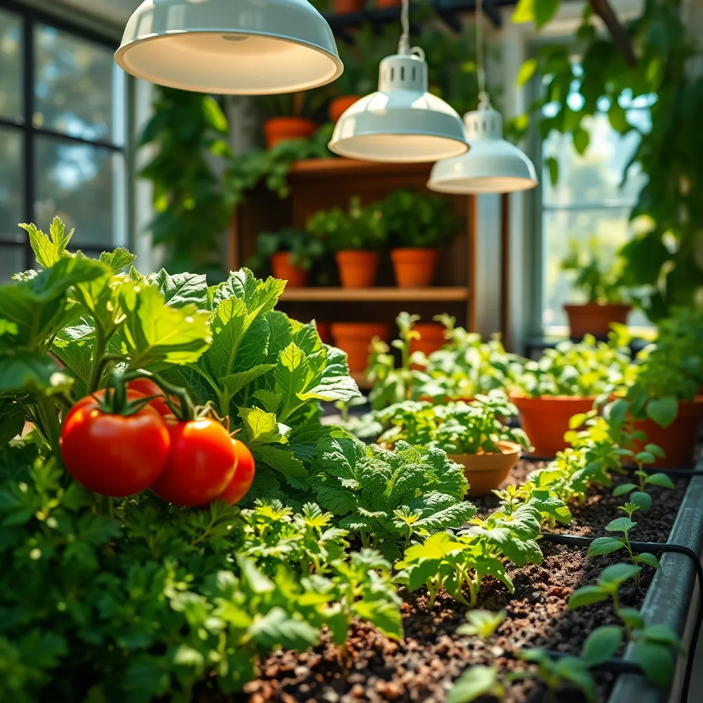 Install Energy-Efficient Grow Lights