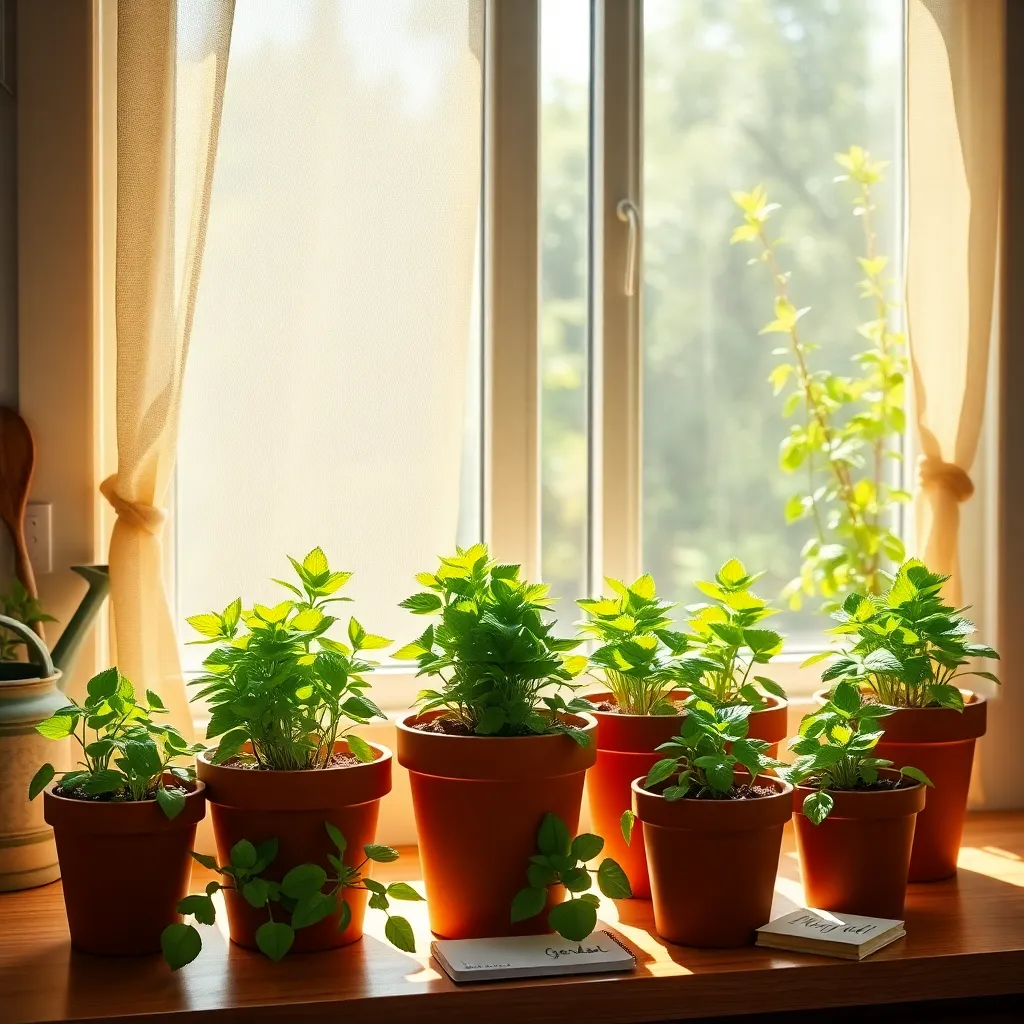 Choose a Sunny Windowsill Spot