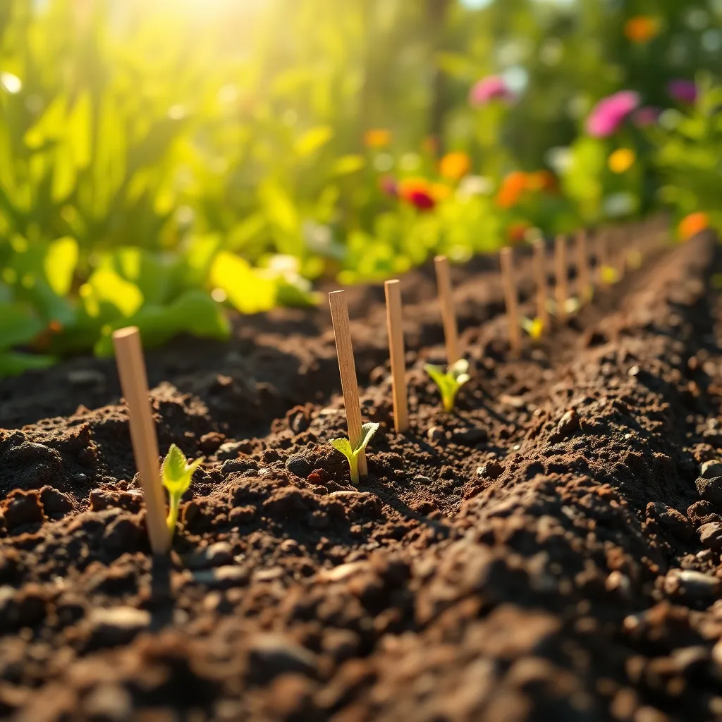 Sow Seeds in Rows