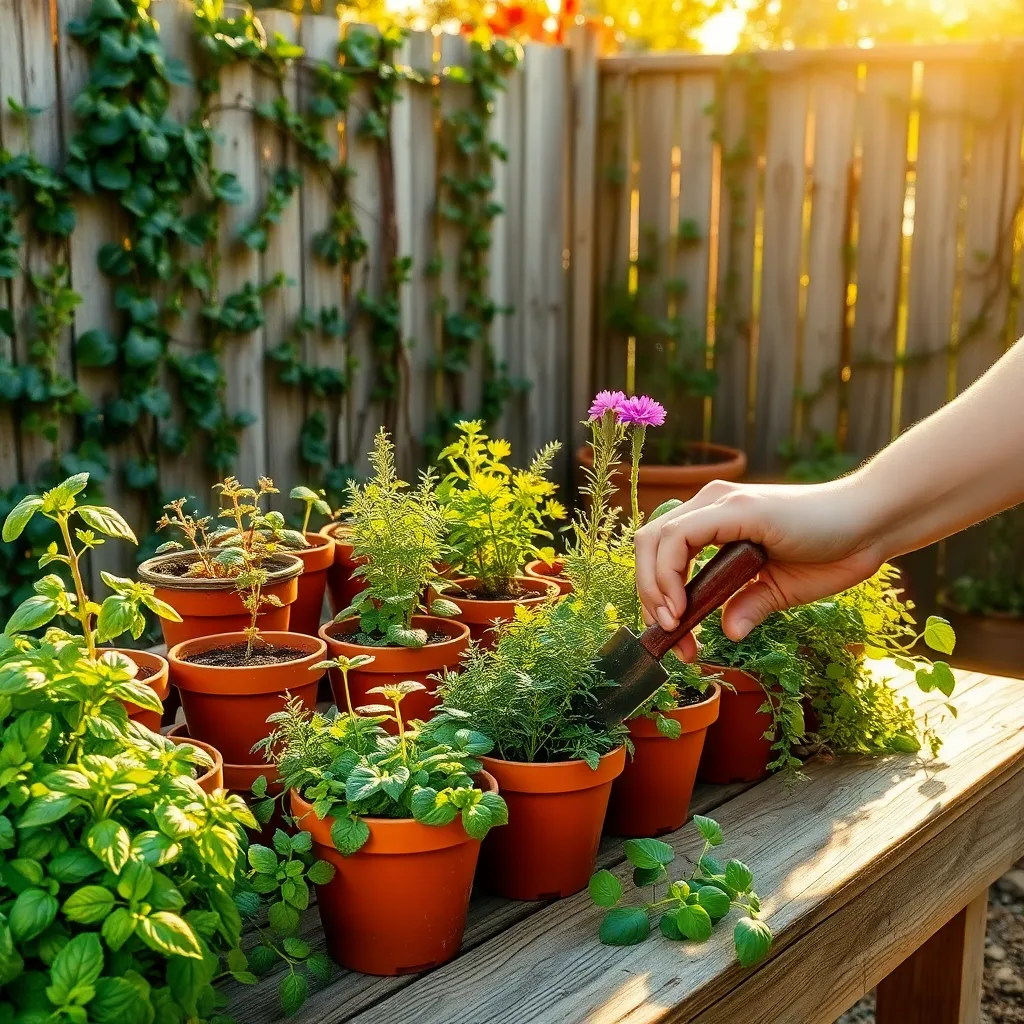 Plant Herbs with Care