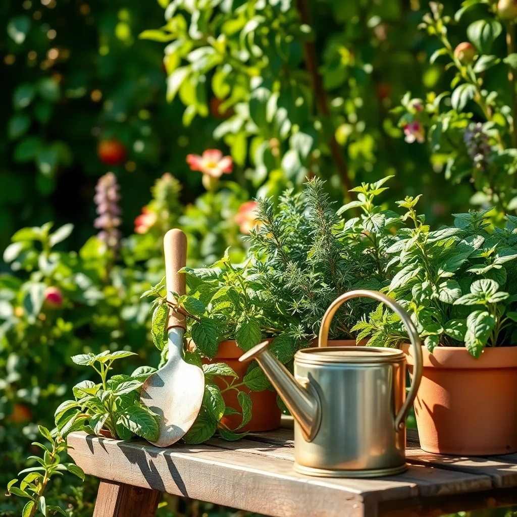 Gather Essential Gardening Tools
