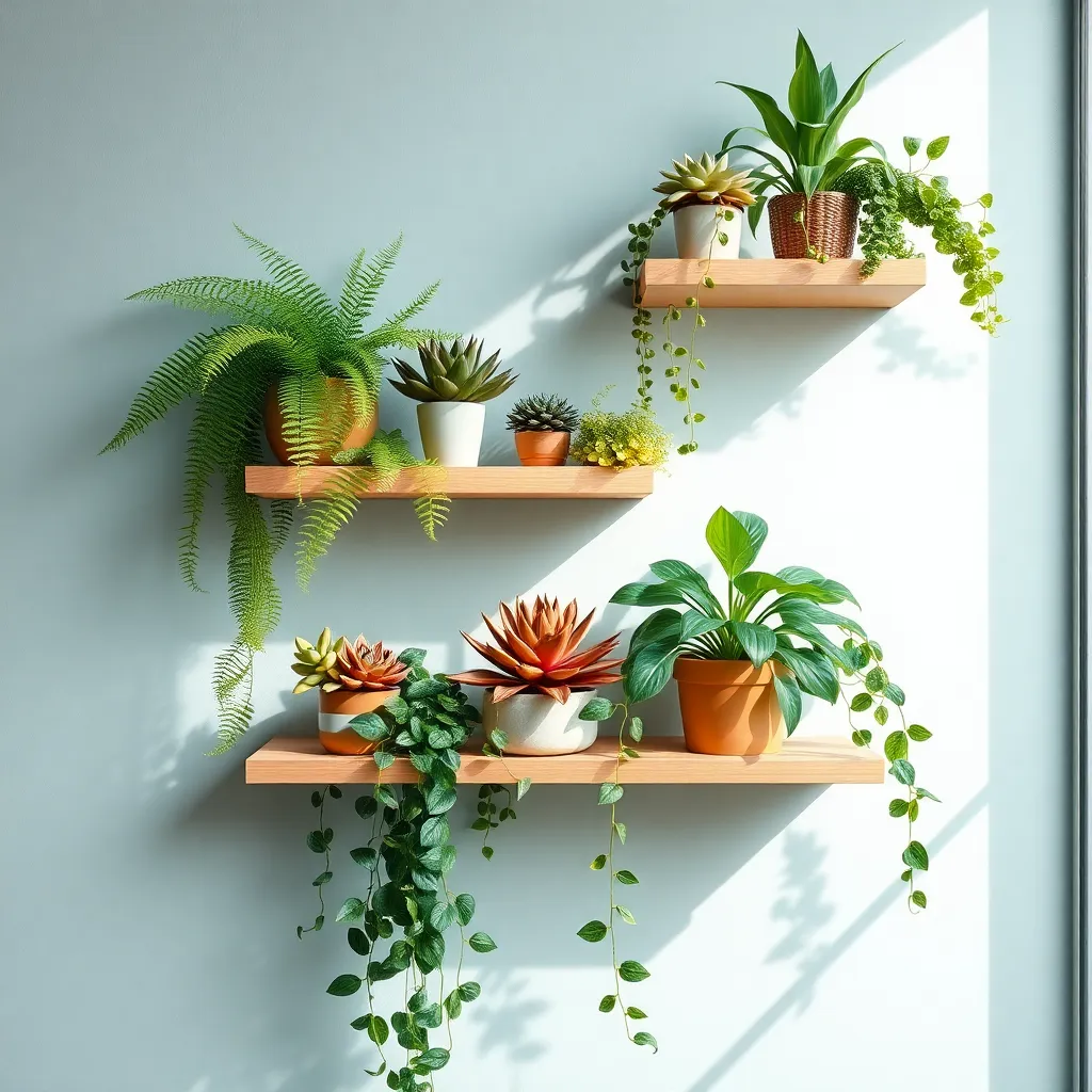Use Floating Shelves for Display