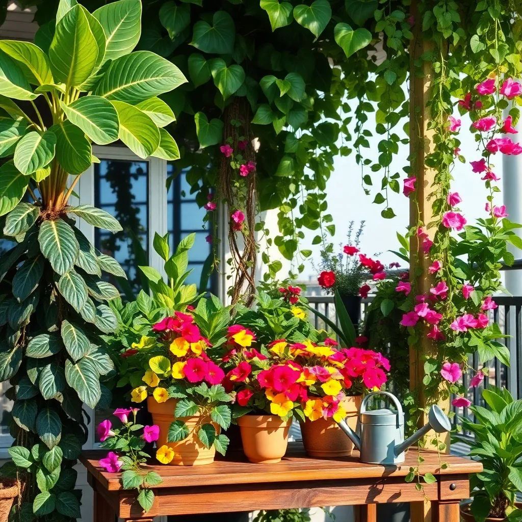 Creating a Lush Balcony Oasis
