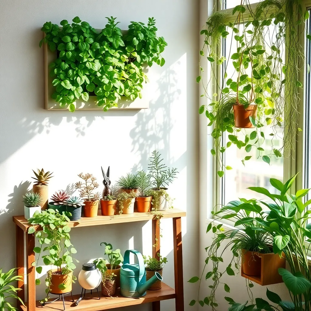 Choosing Space-Saving Greenery