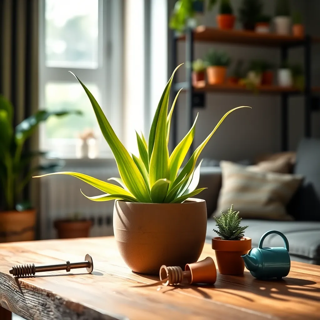 Snake Plant (Low Light Champion)