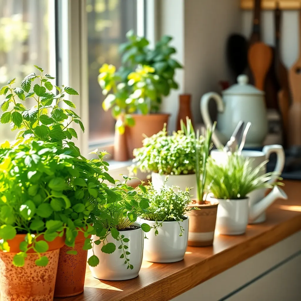 Plant in Appropriate Containers