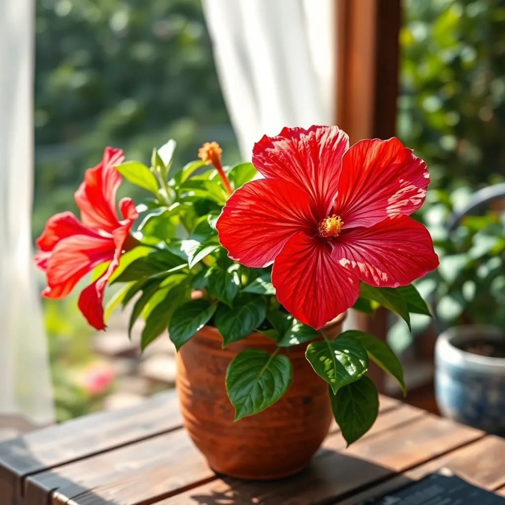 Hibiscus (Hibiscus rosa-sinensis)