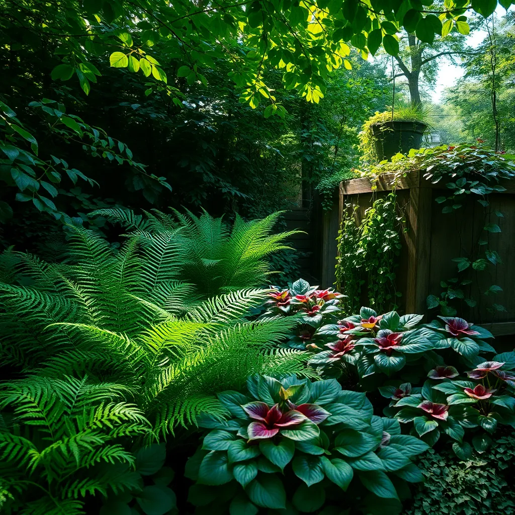Foliage Choices for Dim Spaces
