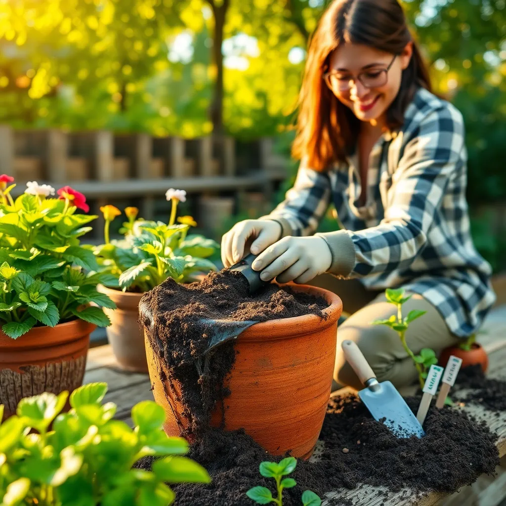Use Quality Potting Soil