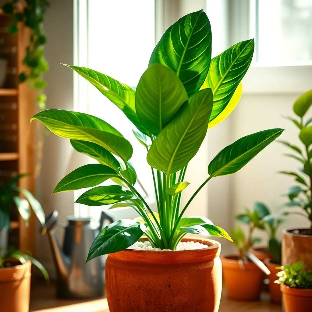 Rubber Plant (Ficus elastica)