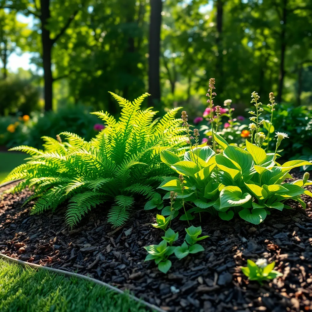 Shade-Protective Mulch (Moisture Retention and Weed Control)
