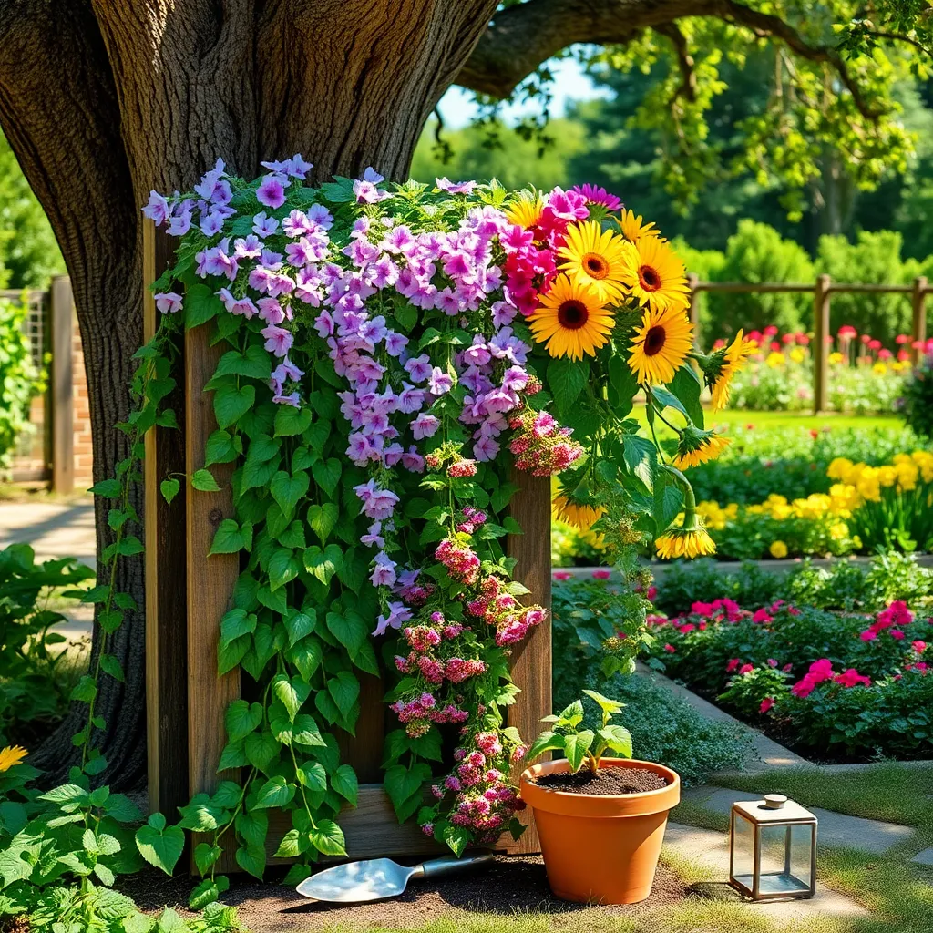 Crafting DIY Vertical Planters