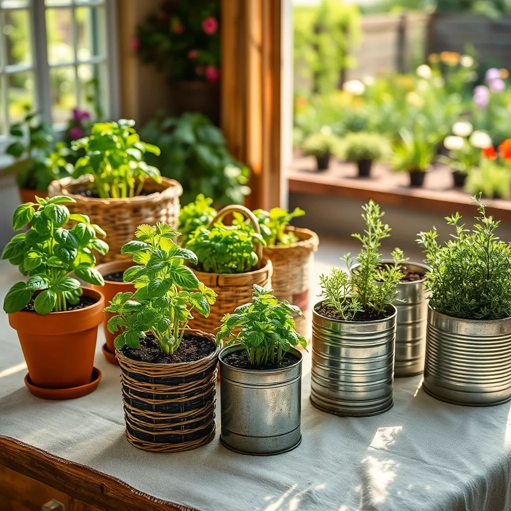 Prepare a Suitable Planting Container