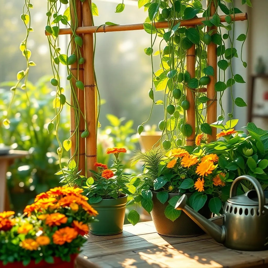 Climbing Peas and Beans (Vertical Growth and High Yield)