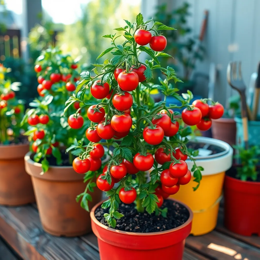 Cherry Tomatoes (Compact and Prolific)
